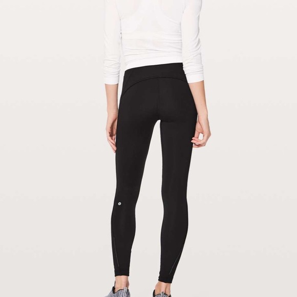 Lululemon fleece tights - Picture 2 of 5